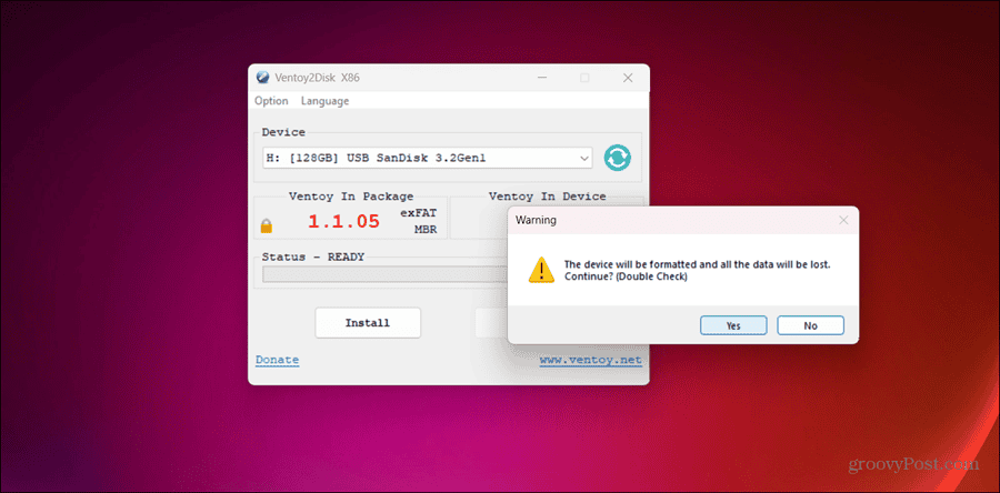 /de/images/10-shows-selecting-drive-for-Ventoy-to-install.png