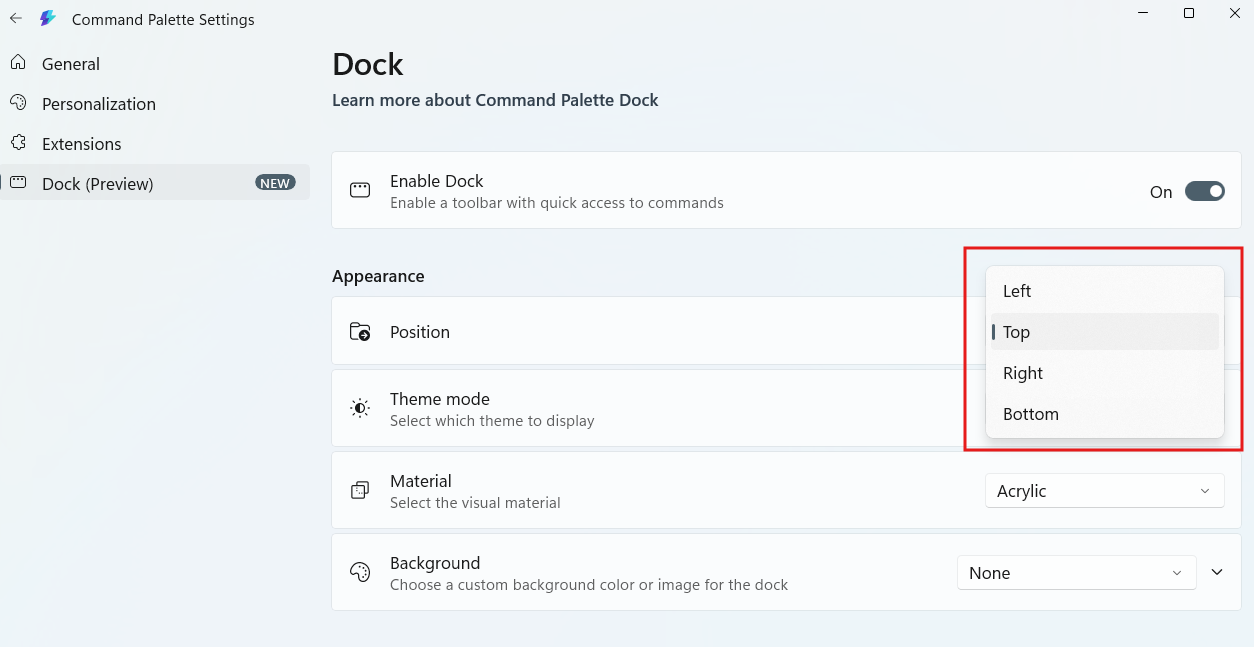 /de/images/Change-position-of-the-Command-Palette-Dock.png