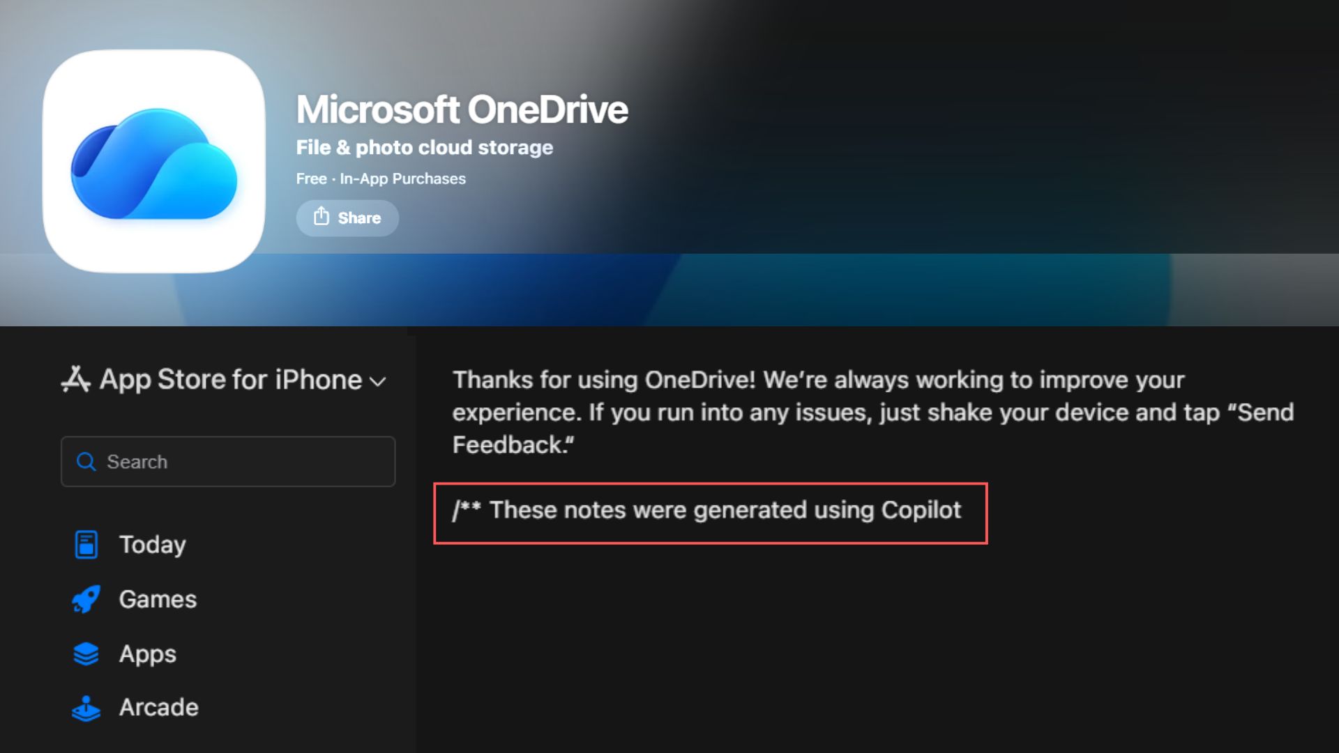 /de/images/Changelog-for-OneDrive-iOS-app-shows-that-the-notes-were-generated-using-Copilot-1.jpg
