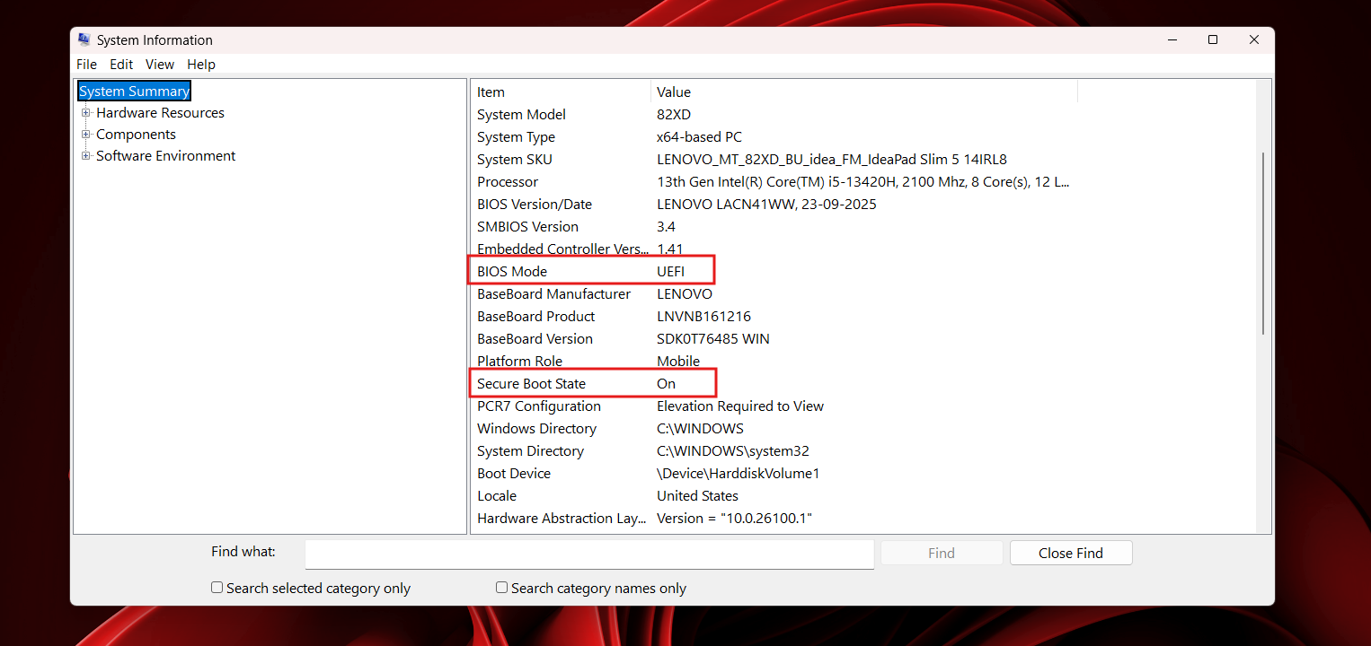 /de/images/Checking-the-System-Information-msinfo32-utility-is-the-quickest-way-to-verify-if-Windows-recognizes-your-Secure-Boot-state-as-active.png