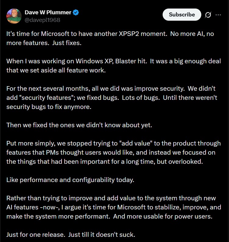 /de/images/Dave-Plummers-X-post-on-what-Microsoft-should-do-with-Windows-11.jpg