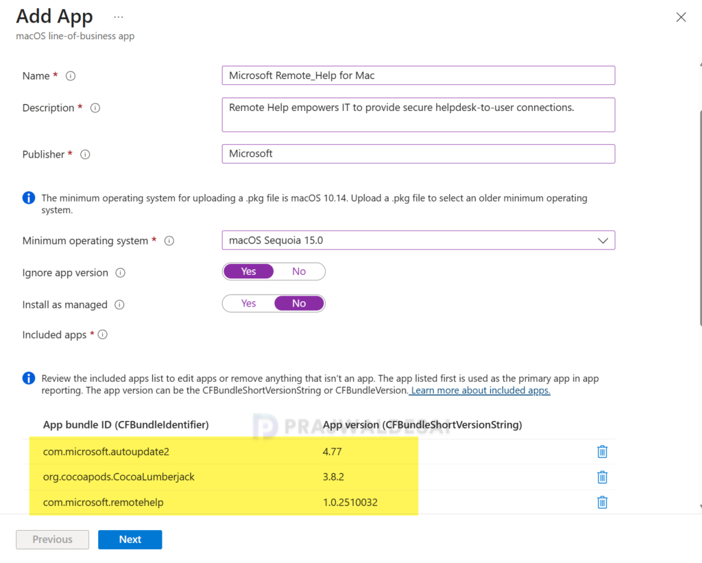 /de/images/Deploy-Remote-Help-App-for-macOS-using-Intune-Snap4-1024x821.png