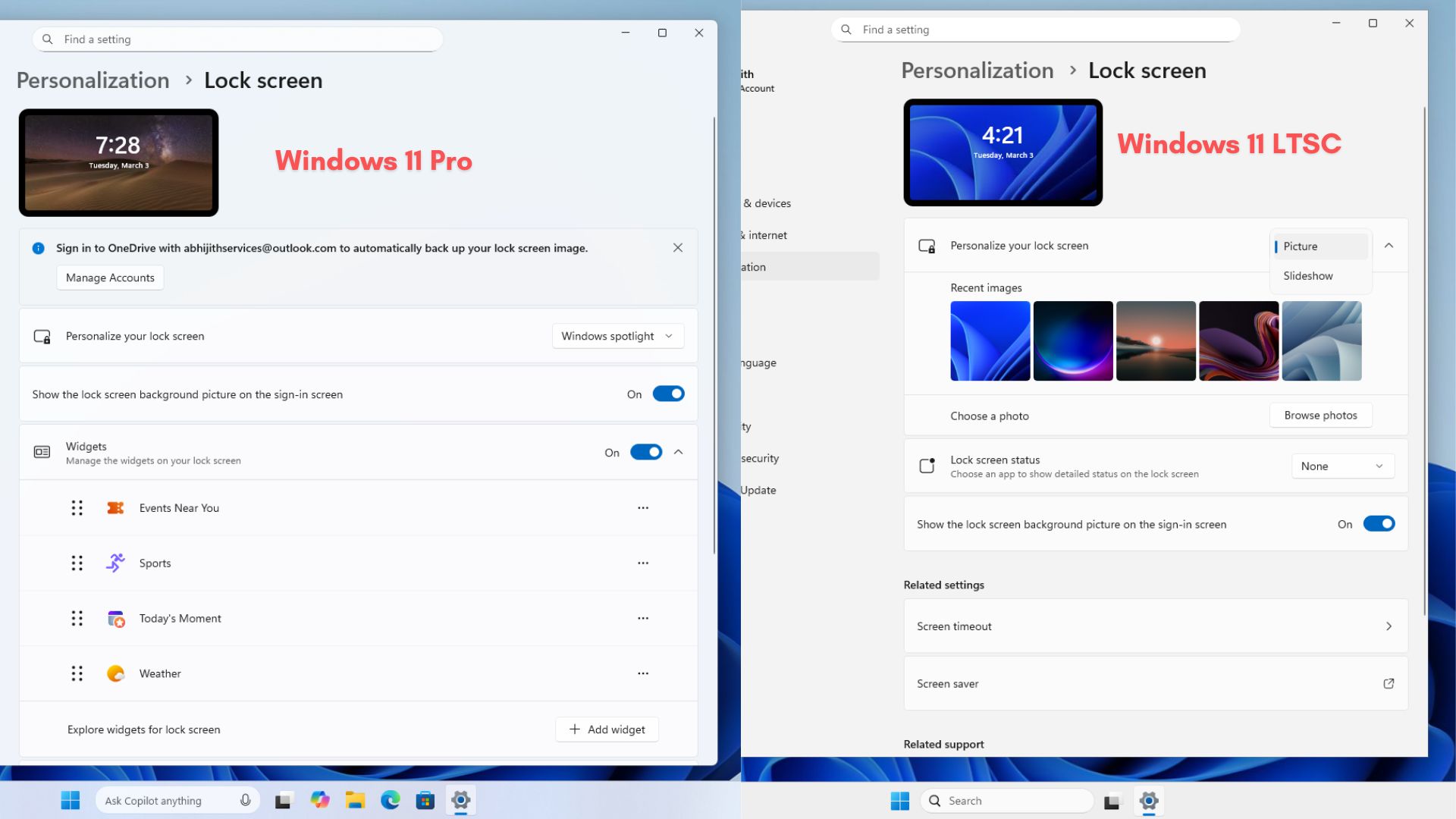 /de/images/Lockscreen-comparision-between-Windows-11-Pro-and-Windows-11-LTSC.jpg