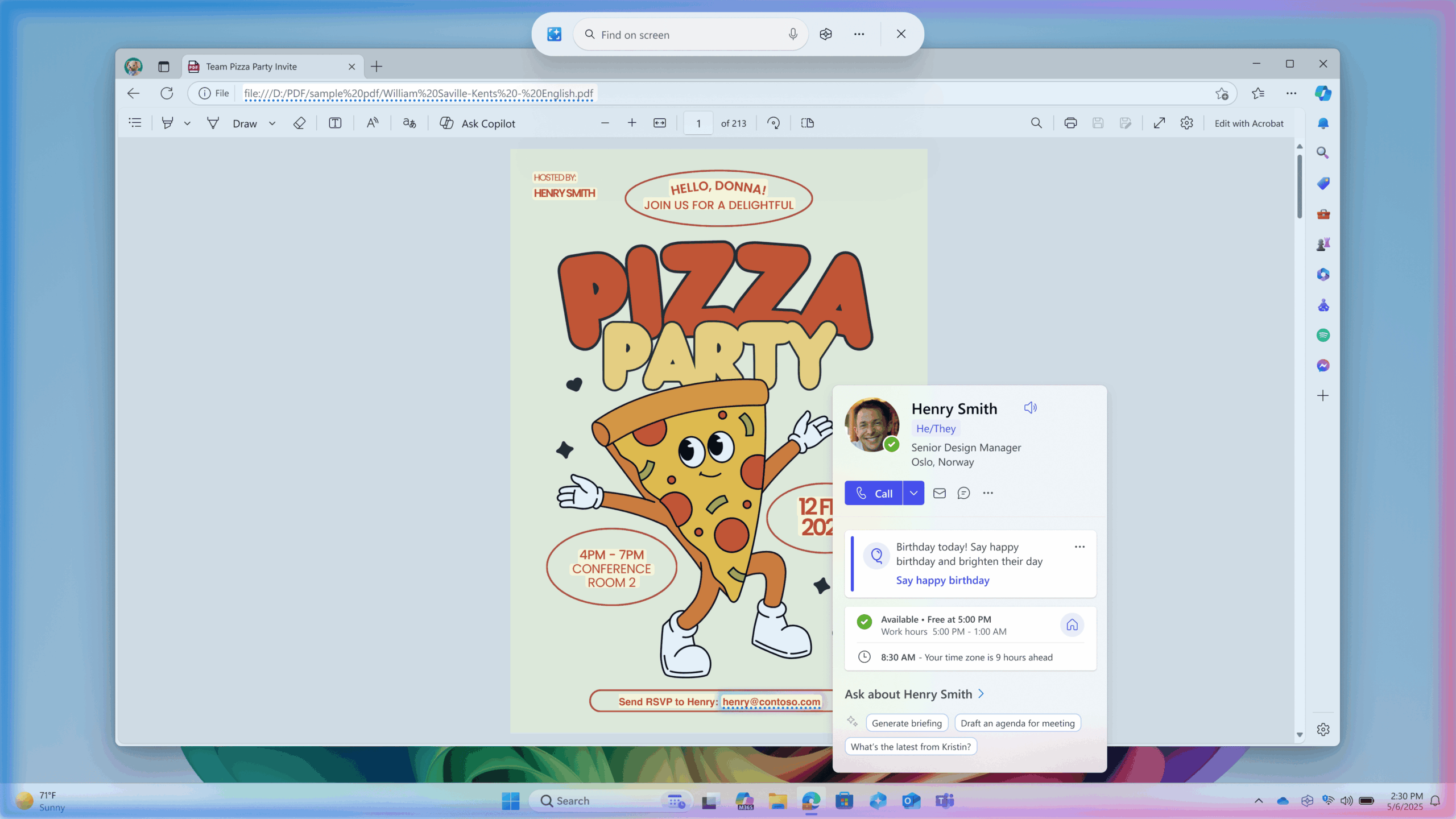 /de/images/M365-profile-cards-to-Click-to-Do-1-scaled.png