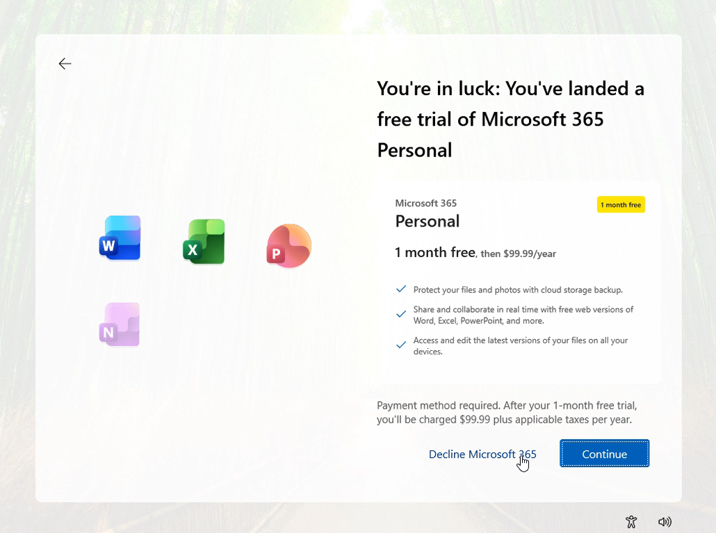 /de/images/Microsoft-ad-for-Microsoft-365-Personal-during-Windows-11-setup.png