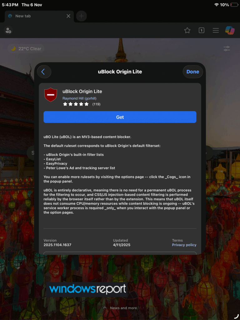 /de/images/Ublock-Origin-Lite-extension-available-in-Edge-on-iPad-768x1024.png