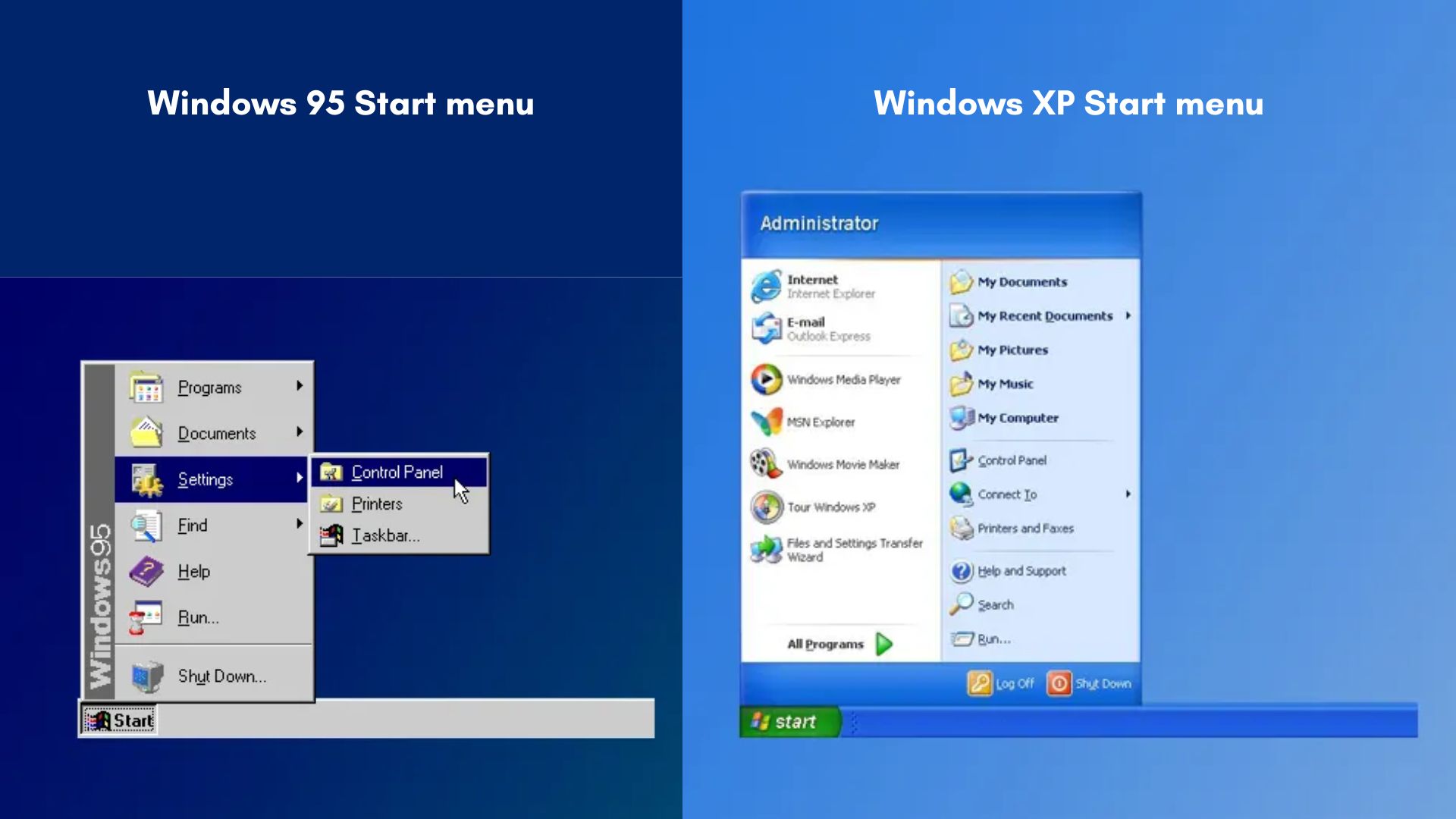 /de/images/Windows-95-Start-menu-vs-Windows-XP-Start-menu.jpg