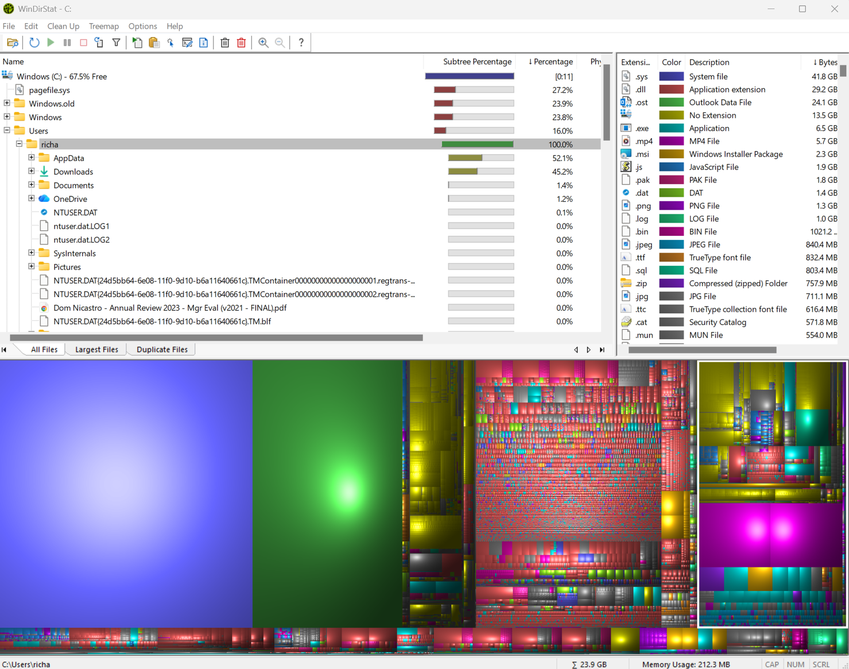/de/images/windirstat-disk-space.png