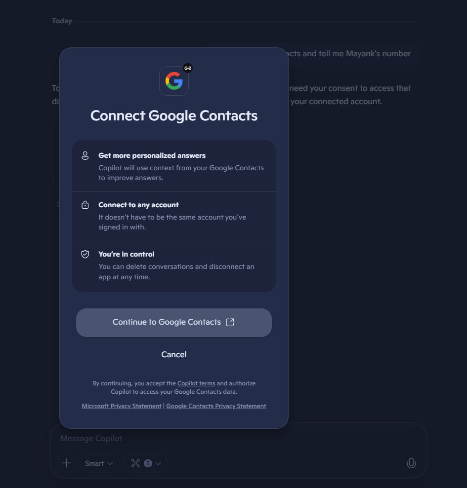 /fr/images/Copilot-prompting-to-connect-to-Google-Contacts.jpg