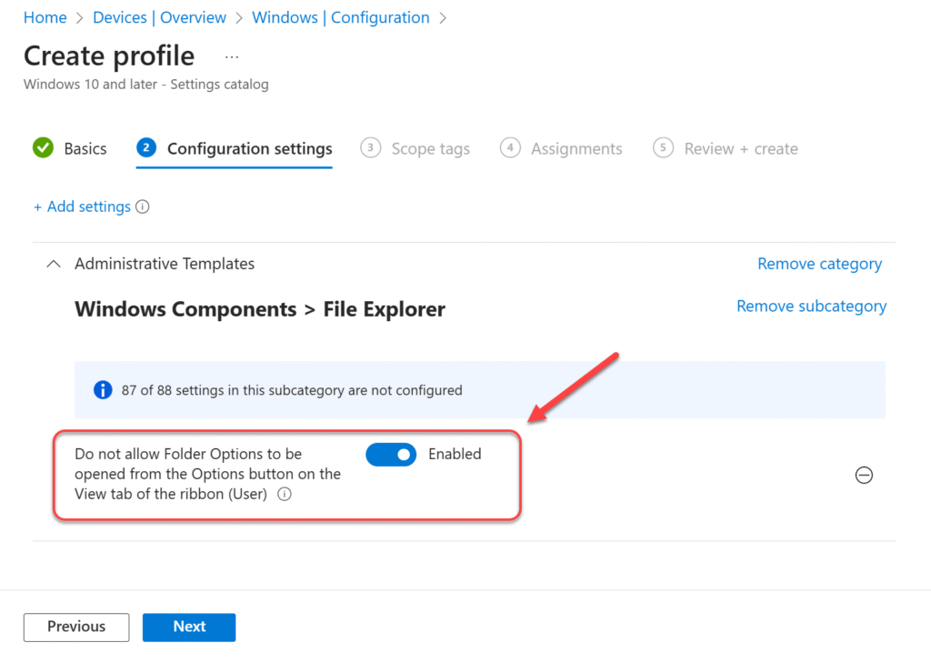 /fr/images/Disable-Folder-Options-in-File-Explorer-using-Intune-Snap2-1024x729.png