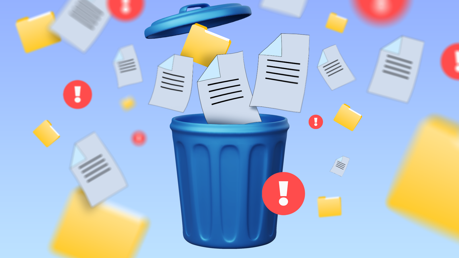/fr/images/a-blue-trash-bin-with-its-lid-open-as-file-and-folder-icons-fall-into-it-surrounded-by-red-warning-symbols-on-a-light-blue-background.png