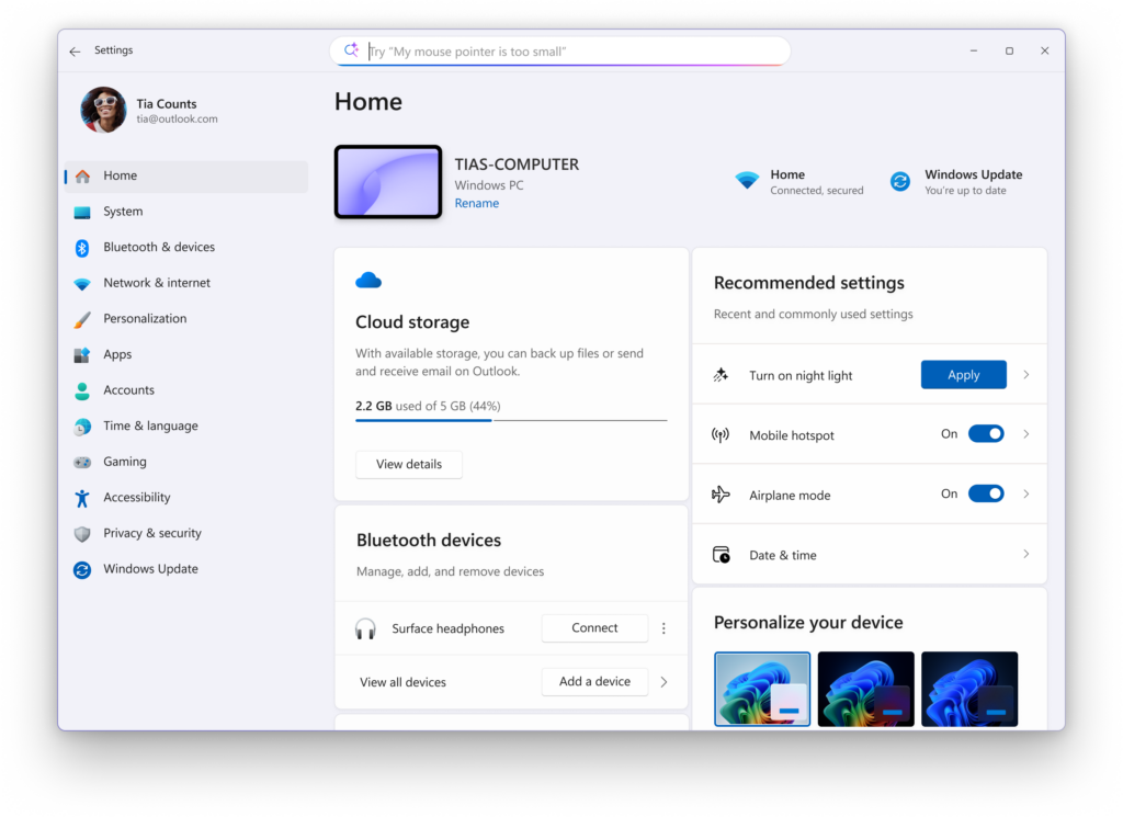 /fr/images/agentic-action-in-windows-11-settings-app.png