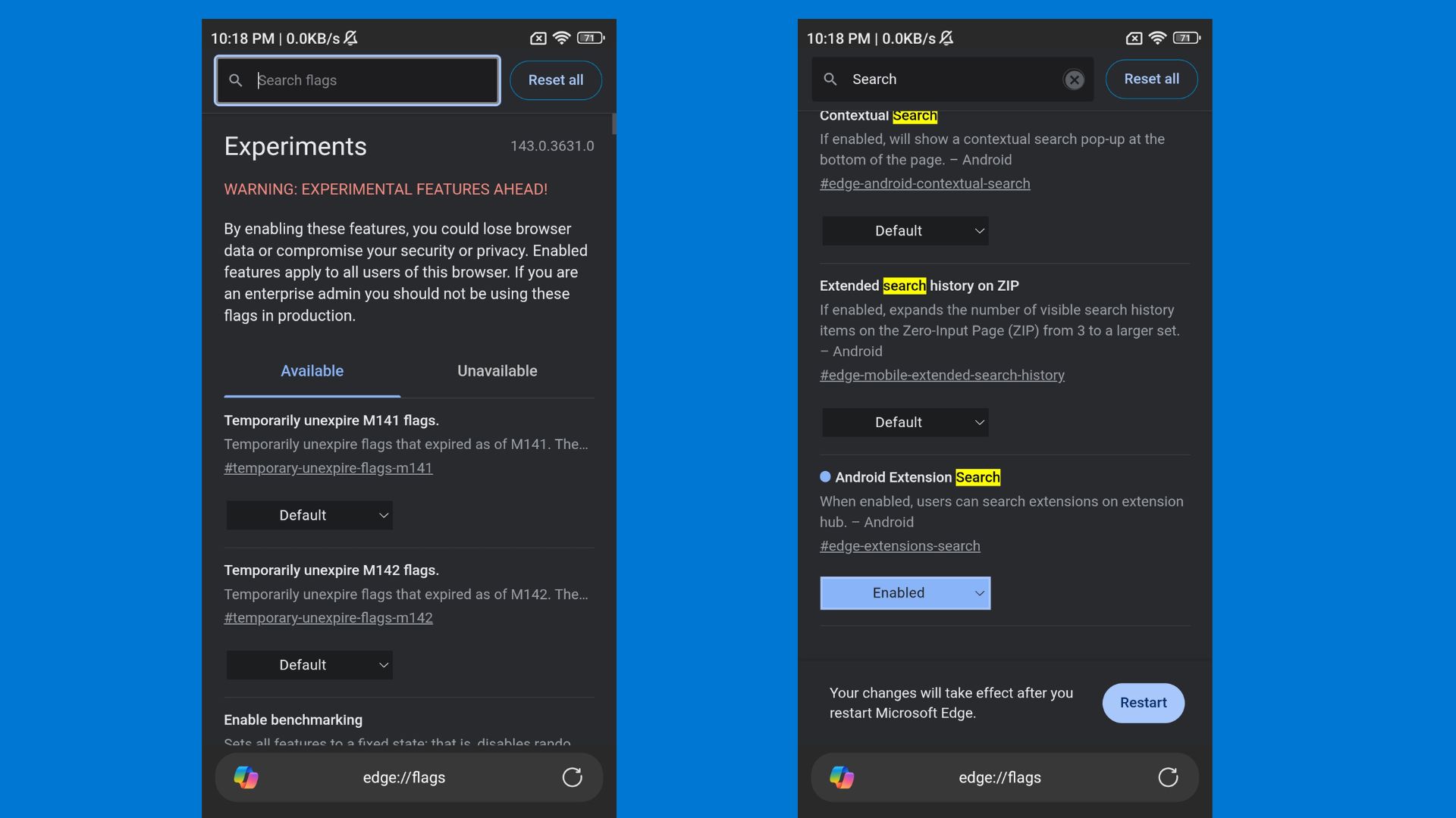 /fr/images/edge-extensions-search-flag-android-canary.jpg
