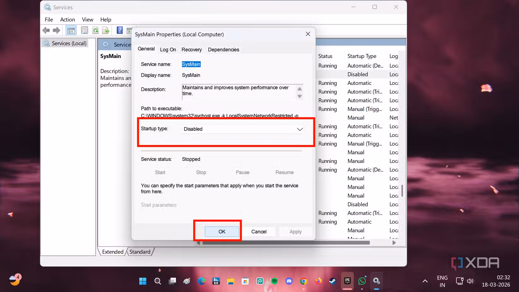 /fr/images/windows-11-services-console-sysmain-disabled.png