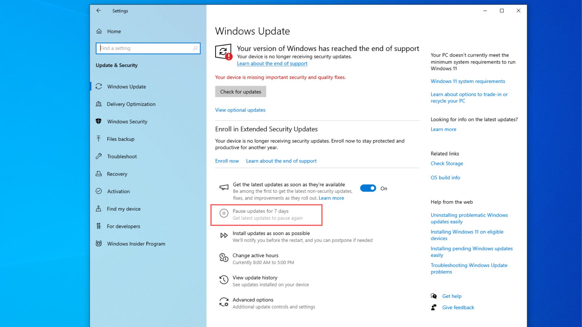 /images/Pause-updates-for-7-days-option-appers-faded-for-non-ESU-registered-users.jpg