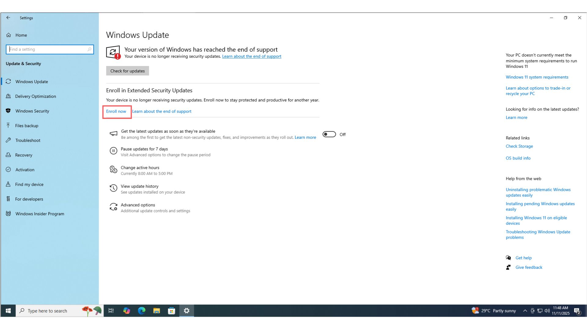 /images/Windows-Update-page-in-Windows-10-prompting-to-Enroll-in-Extended-Security-Updates.jpg