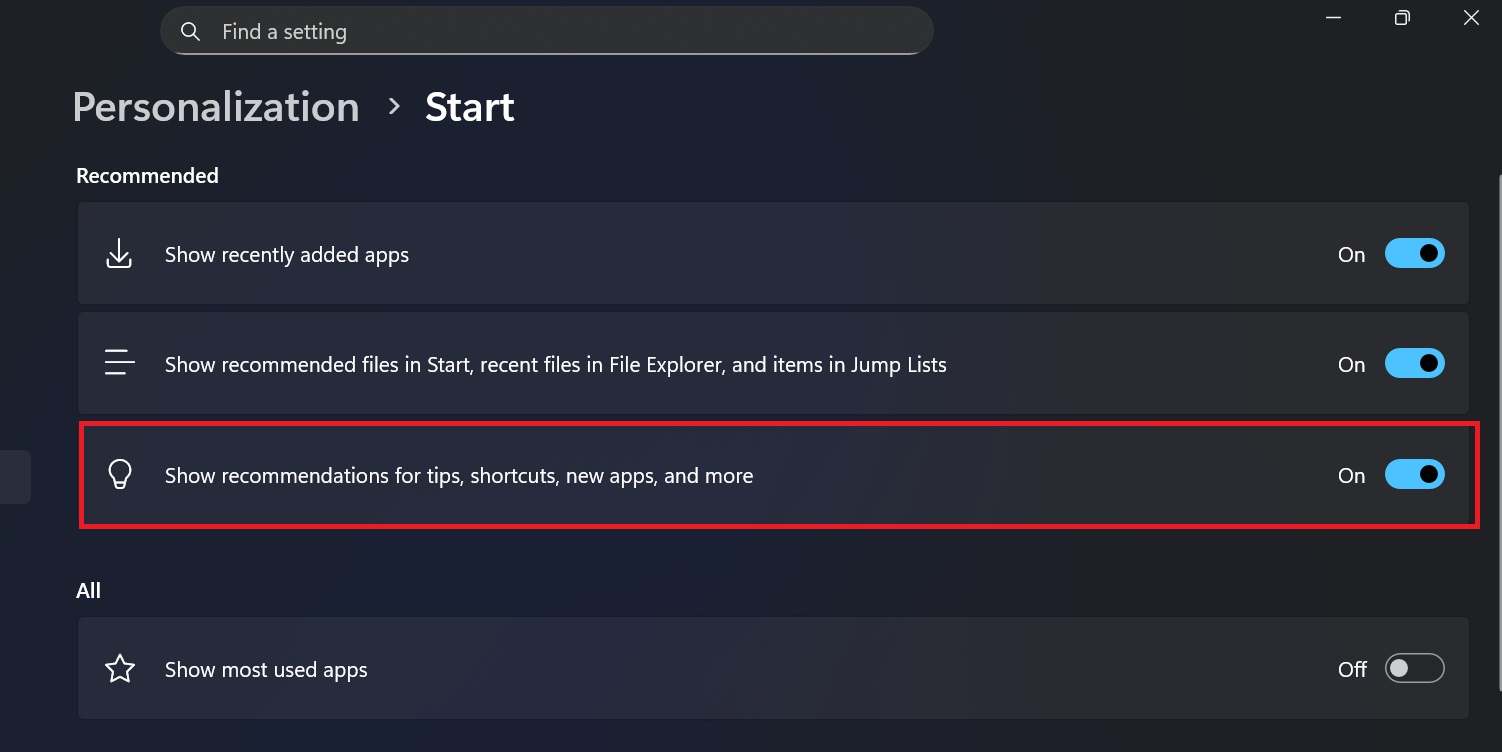 /images/disable-recommened-section-windows-11-start-menu-25h2.jpg