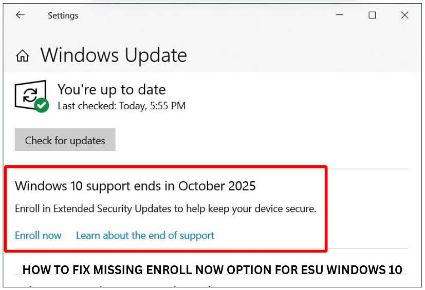 /images/missing-enroll-now-option-for-ESU-WINDOWS-10.png
