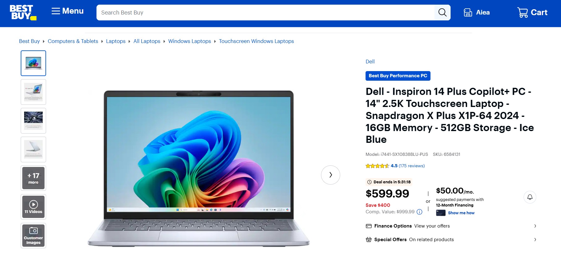 /th/images/Dell-Inspiron-14-Plus-with-Snapdragon-X-plus-16GB-RAM-and-512-GB-SSD-for-599.jpg